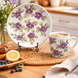 Hand-Painted Ceramic